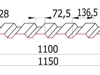 Профлист С20 0.4 мм RAL 9003 Сигнальный Белый 2 - в «Монолит-Металлопрокат».
