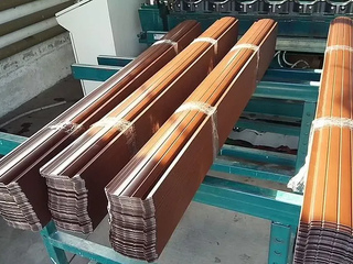 Штакетник Полукруглый Монолит 0,5 Satin Matt RAL8017 Шокоад 2 - в «Монолит-Металлопрокат».