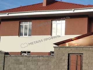 Металлочерепица Металл-Профиль Трамонтана-M 0,5 PURMAN® RR 32 Темно-коричневый 2 - в «Монолит-Металлопрокат».