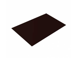 Плоский лист 0,5 Rooftop Matte с пленкой RR 32 темно-коричневый 0 - в «Монолит-Металлопрокат».